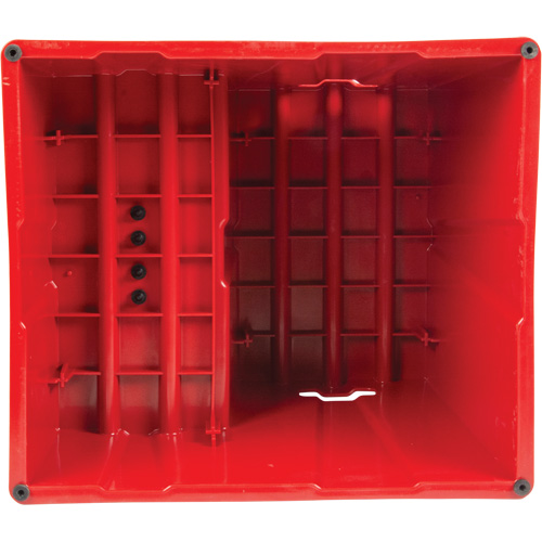 Escabeau industriel, 2 marches, 26" x 22-7/16" x Hauteur 19-11/16" TGS INDUSTRIEL