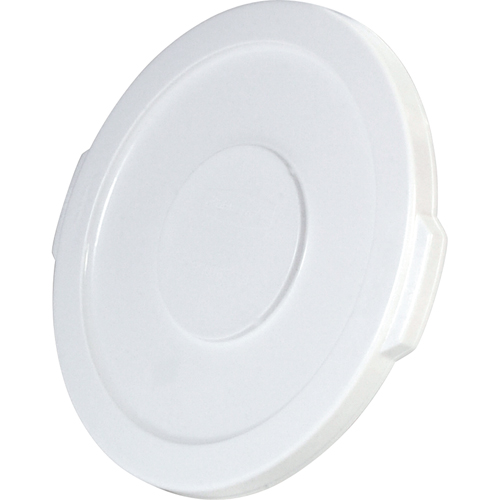 Couvercles ronds Brute, Couvercle plat, Plastique/Poly&eacute;thyl&egrave;ne, Convient aux contenants 15-5/8" dia. TGS INDUSTRIEL