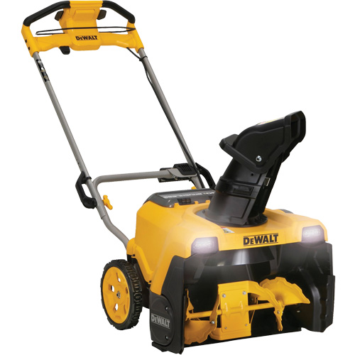 Souffleuse &agrave; neige 60 V sans balai, Une phase, Largeur de 21" (53,3 cm) TGS INDUSTRIEL