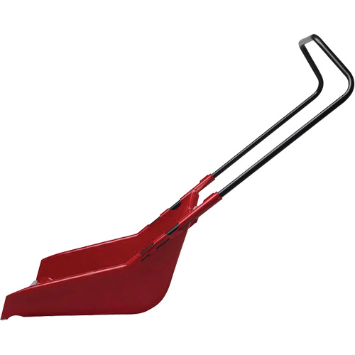 60L Sleigh Snow Shovel, Polypropylene Blade, Wearstrip Included TGS INDUSTRIEL