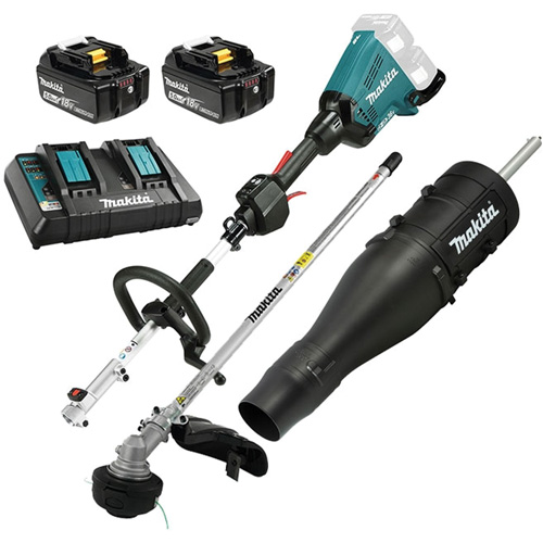 Ensemble de bloc d'alimentation sans balai &agrave; mandrin fendu LXT 5.0 Ah a/taille-haie EM405MP, &agrave; pile, 36 V TGS INDUSTRIEL