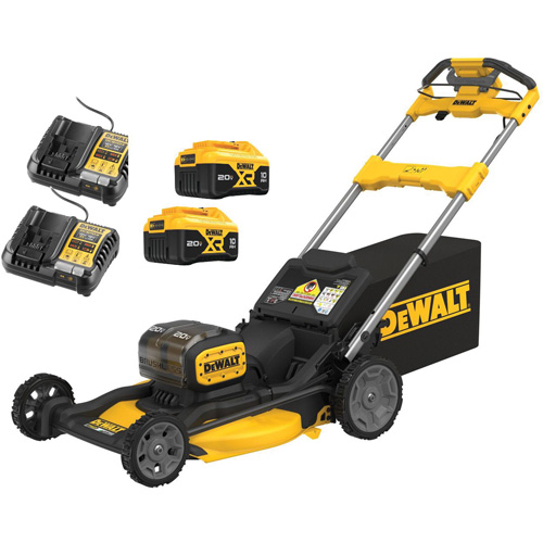 Trousse tondeuse &agrave; gazon sans balais sans fil 21 po XR 2X20V MAX*, Pouss&eacute;e automatique, &agrave; pile, Largeur de coupe 21" TGS INDUSTRIEL