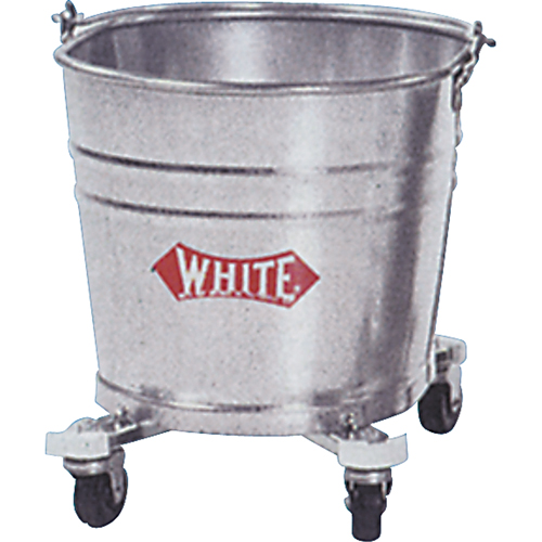 Steel Mop Buckets, 6.5 US Gal. (26 qt.) Capacity TGS INDUSTRIEL