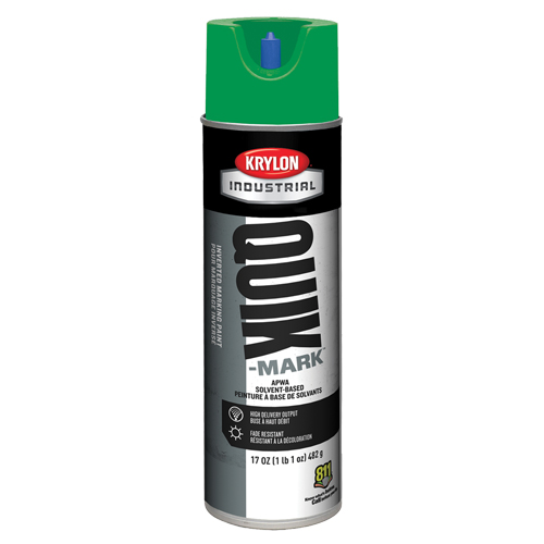 Peinture de marquage industrielle invers&eacute;e &agrave; base de solvant Quik-Mark, 17 oz, Canette a&eacute;rosol TGS INDUSTRIEL