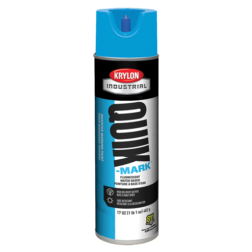 Peinture de marquage industrielle invers&eacute;e &agrave; base d'eau Quik-Mark, 17 oz, Canette a&eacute;rosol TGS INDUSTRIEL