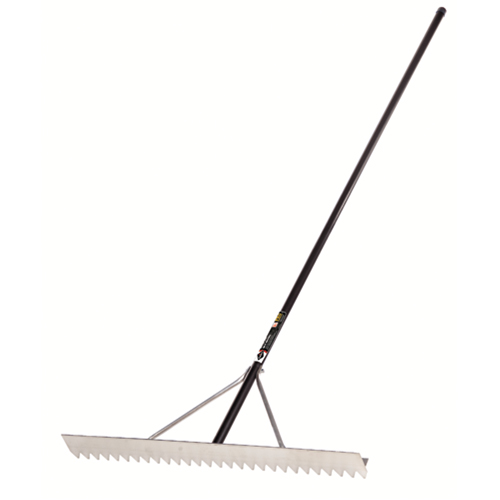 R&acirc;teau pour asphalte Pro, 36" la, Lame Aluminium, 28 dents TGS INDUSTRIEL