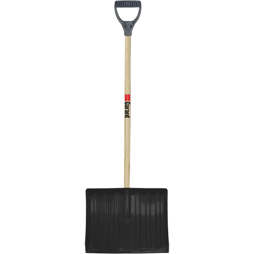 Nordic Snow Shovel, Polypropylene Blade, 17-3/4" Wide, D-Grip Handle TGS INDUSTRIEL