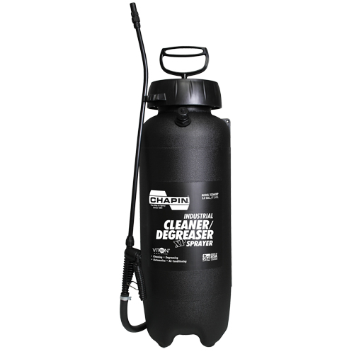 Industrial Viton Cleaner & Degreaser Sprayer, 3 gal. (11.36 L), Plastic/Polyethylene, 18" Wand TGS INDUSTRIEL
