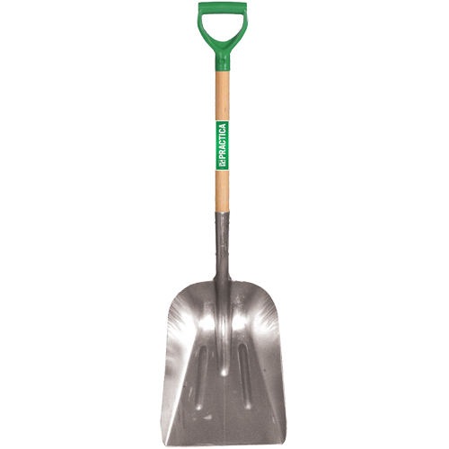 Pelle creuse, Bois, Lame Aluminium, Manche Prise en D, 29" Longueur TGS INDUSTRIEL