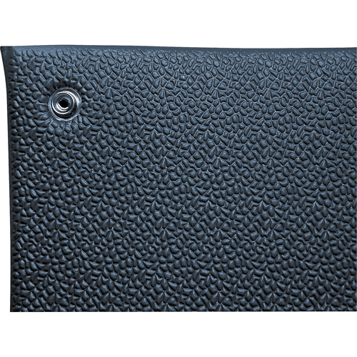 Comfort-King Anti-Static Matting, 6' W x 60' L x 3/8" T, Pebbled, Blue TGS INDUSTRIEL