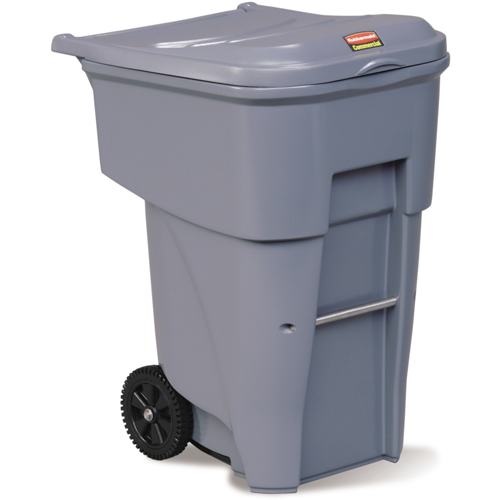Brute&reg; Roll Out Containers, Polyethylene, 95 US gal. TGS INDUSTRIEL