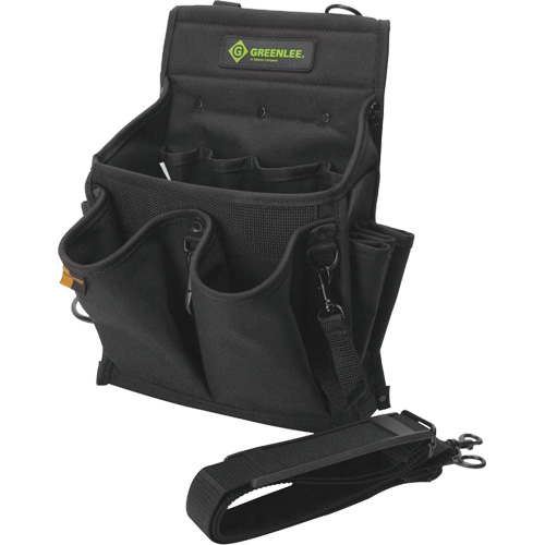 Tool Bag, Nylon, 20 Pockets, Black TGS INDUSTRIEL