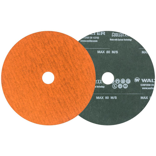 Disque de sablage Coolcut XX, Disque &agrave; sabler Coolcut XX, Oxyde d'aluminium/C&eacute;ramique, 24, 5" Dia x 7/8" Arbre TGS INDUSTRIEL