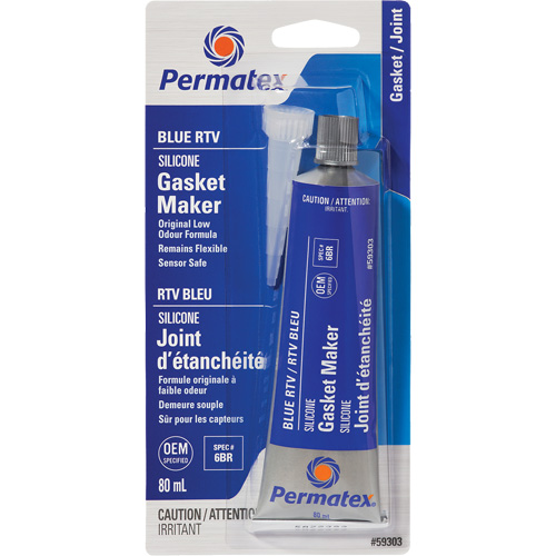 RTV Gasket Maker, Tube, Blue TGS INDUSTRIEL