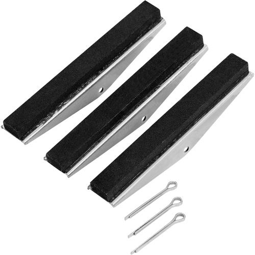 Jeu de pierres de rechange pour polissage grossier 3 mcx TGS INDUSTRIEL