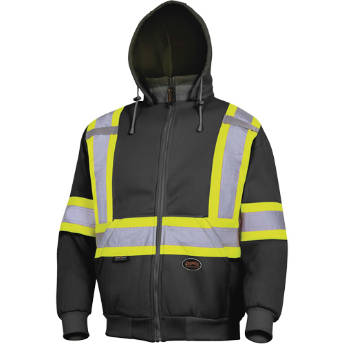 6925BK Hoodie, 3X-Large, Black TGS INDUSTRIEL