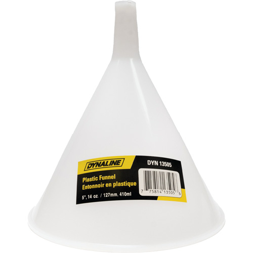 Entonnoir &agrave; usages multiples sans filtre, Poly&eacute;thyl&egrave;ne, Capacit&eacute; 0.4 l TGS INDUSTRIEL