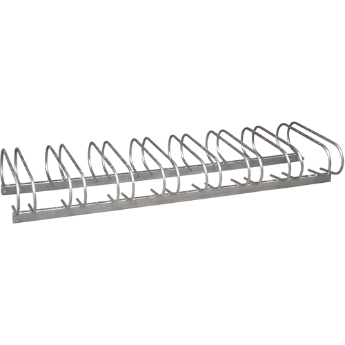 Support pour bicyclettes Style, Acier galvanis&eacute;, 8 bicyclettes TGS INDUSTRIEL