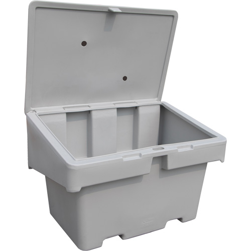 Contenants pour sel & sable SOS, 48" x 33" x 34", 18,5 pi³, Gris TGS INDUSTRIEL