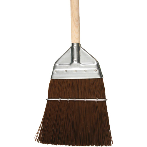 Railway & Track Broom, Wood Handle, Polypropylene Bristles, 56" L TGS INDUSTRIEL