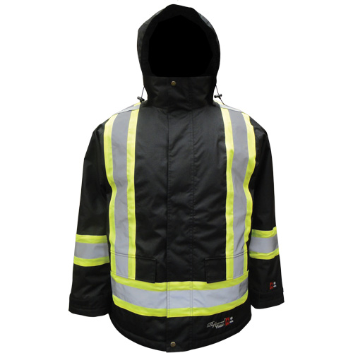 Journeyman Insulated Parka, 3X-Large, Black TGS INDUSTRIEL