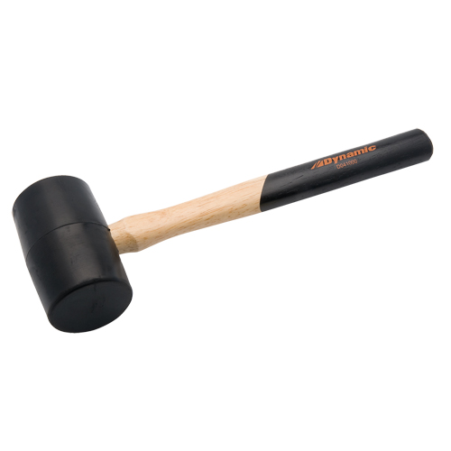 Maillet en caoutchouc, 1 lb, Prise en Bois, 11-3/4" lo TGS INDUSTRIEL
