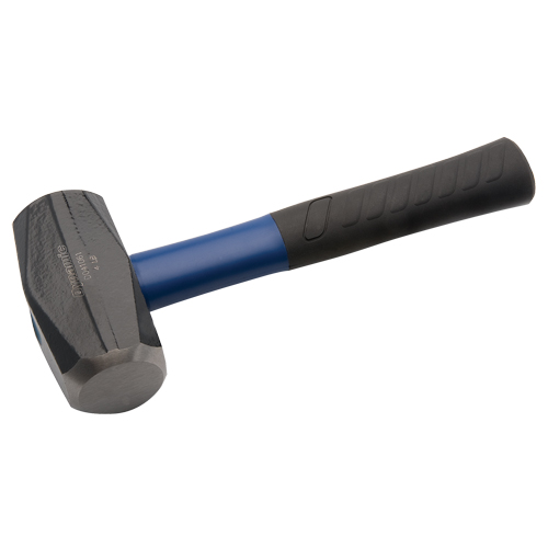 Club Hammer, 4 lbs., 10-3/4" L, Fibreglass Handle TGS INDUSTRIEL