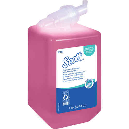 Nettoyant pour la peau avec agents hydratants Scott Pro, Mousse, 1 L, Parfum&eacute; TGS INDUSTRIEL