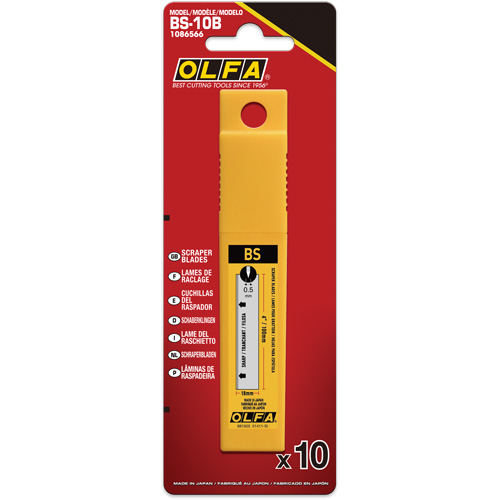 100mm BS-10B Dual-Edge Scraper Blades TGS INDUSTRIEL
