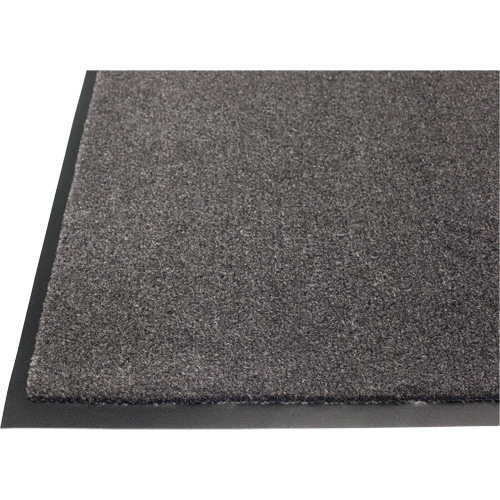 Tapis Poly-Tuft, Essuie-pieds, 4' x 6' x 5/16", Charbon TGS INDUSTRIEL