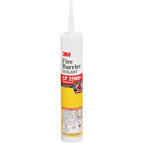 Scellant ignifuge CP, 85 g, Tube, Rouge TGS INDUSTRIEL