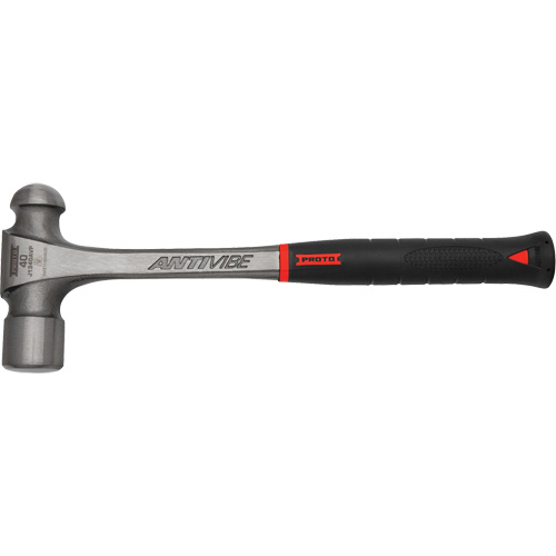 Anti-Vibe&reg; Ball Pein Hammer, 40 oz. Head Weight, Polished Face, Cushion Handle TGS INDUSTRIEL