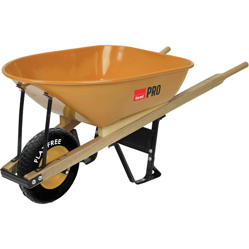 Brouette, 6 pi³, plateau Acier TGS INDUSTRIEL