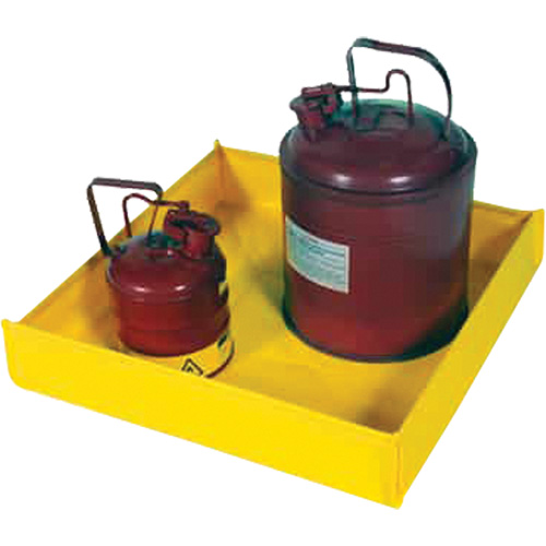 Flexible Ultra-Utility Tray, 12" lo x 12" la x 4,8" h, Cap. de d&eacute;versement 1,5 gal. US TGS INDUSTRIEL
