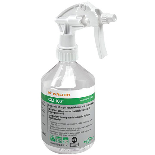Pulv&eacute;risateur &agrave; main reremplissable vide pour CB 100, Ronde, 500 ml, Plastique TGS INDUSTRIEL