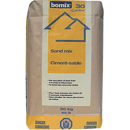 Portland Cement & Sand Mix, 66 lbs. ( 30 kg )/66 lbs. (30 kg) TGS INDUSTRIEL