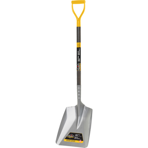 Yukon Snow Shovel, Aluminum Blade, 14" Wide, D-Grip Handle TGS INDUSTRIEL