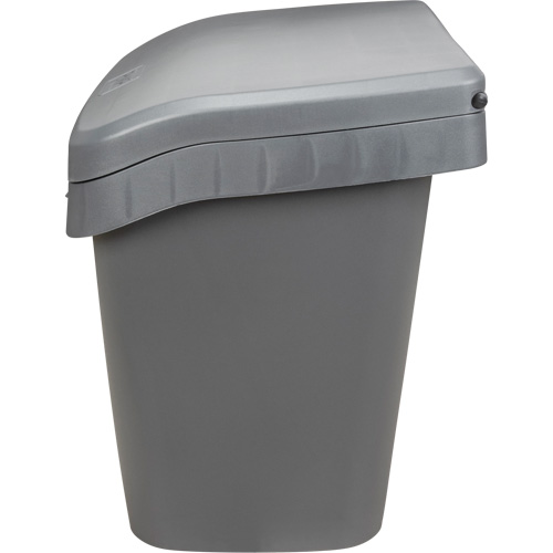 Bacs d'entreposage pour sel & sable, Avec Moraillon, 21" x 27" x 26", 4,24 pi³, Gris TGS INDUSTRIEL