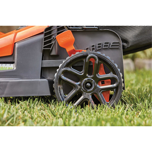 Tondeuse &agrave; gazon avec poign&eacute;e confortable, Pouss&eacute;e, &eacute;lectrique, Largeur de coupe 15" TGS INDUSTRIEL