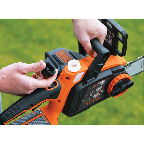 Ensemble scie &agrave; chaîne sans fil MAX*, 10", &agrave; pile, 20 V TGS INDUSTRIEL