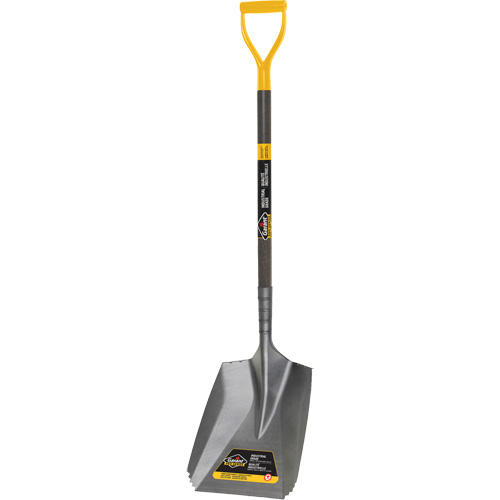 Pelle &agrave; neige dent&eacute;e, Lame Acier durci, Largueur 11-7/10", Manche Prise en D TGS INDUSTRIEL
