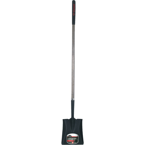 Pelle carr&eacute;e, Bois, Manche en Droite ergonomique, Longueur 62" TGS INDUSTRIEL