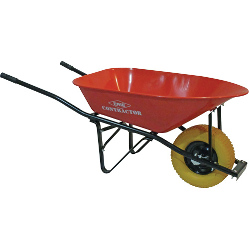 Brouette dentrepreneur Big Wheel, 6 pi³, plateau Acier TGS INDUSTRIEL