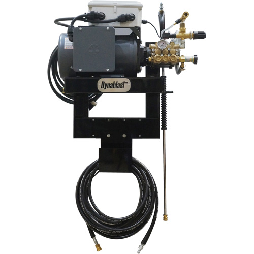 Wall Mounted Cold Water Pressure Washer with Time Delay Shutdown, Electric, 2100 PSI, 3.6 GPM TGS INDUSTRIEL