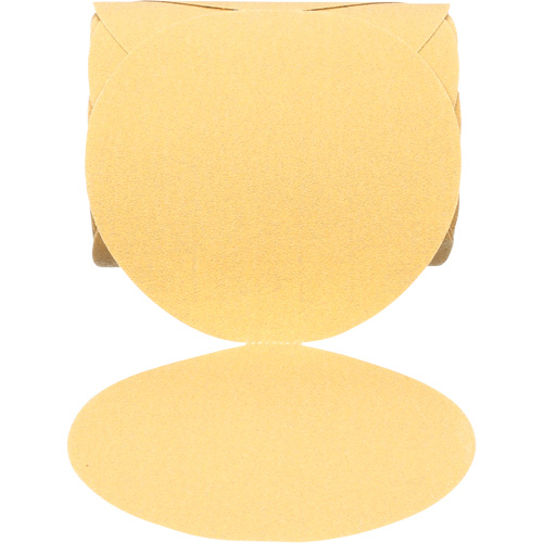 Stikit Gold Abrasive Disc Roll 216U, 6" Dia., 80 Grit, Aluminum Oxide TGS INDUSTRIEL