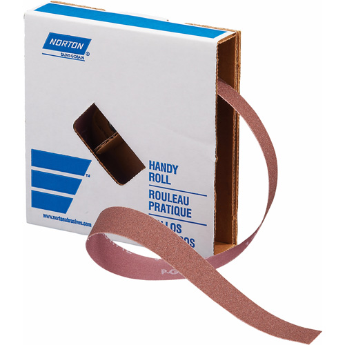 Rouleau de toile abrasive Metalite K225, Oxyde d'aluminium, 1" la x 30' lo, Grain P320-J TGS INDUSTRIEL
