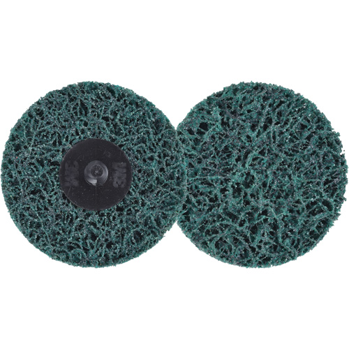 Scotch-Brite Roloc Clean & Strip XT Pro Extra Cut Disc, 3" Dia., Extra Coarse Grit, Aluminum Oxide TGS INDUSTRIEL
