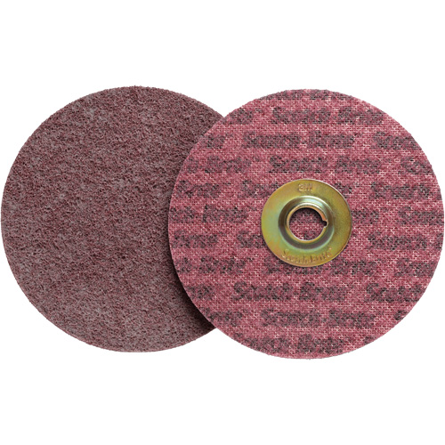 Scotch-Brite Roloc Surface Conditioning Disc, 2" Dia., Medium Grit, Aluminum Oxide TGS INDUSTRIEL
