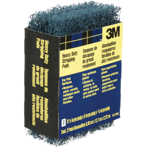Tampons de d&eacute;capage pour gros travaux, Oxyde d'aluminium, 3-1/2" x 5", Grain Cors&eacute; TGS INDUSTRIEL