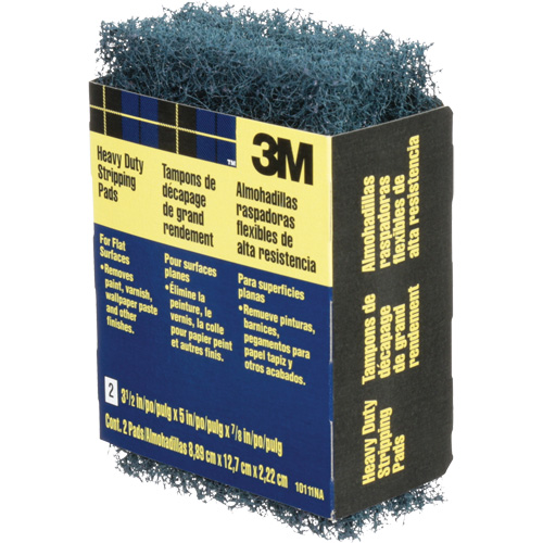 Tampons de d&eacute;capage pour gros travaux, Oxyde d'aluminium, 3-1/2" x 5", Grain Cors&eacute; TGS INDUSTRIEL